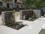 Gabiony w ogrodzie